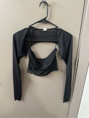 Garage Two Piece Mesh Top